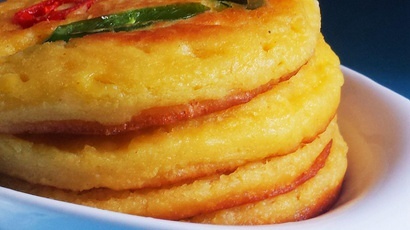 【圓滿素食】香甜鬆脆丨香甜玉米餅的做法 步骤10