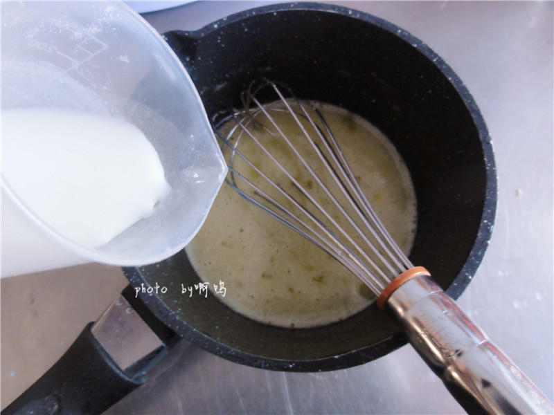 奶黃麪包條（湯種法）的做法 步骤2