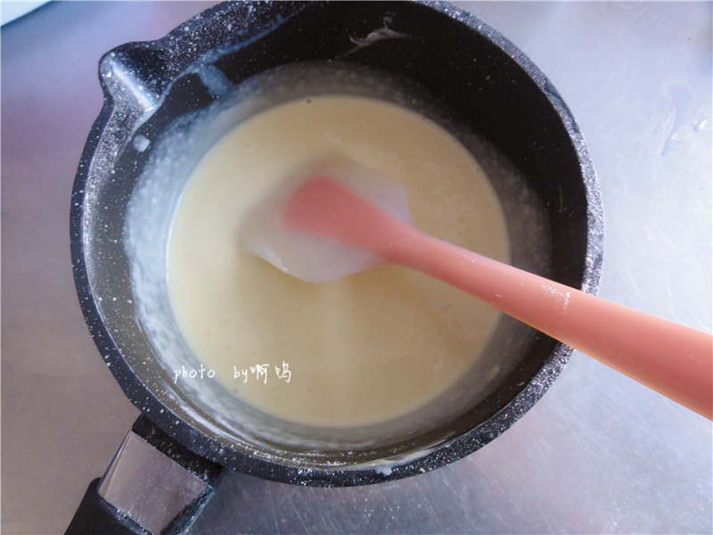 奶黃麪包條（湯種法）的做法 步骤4
