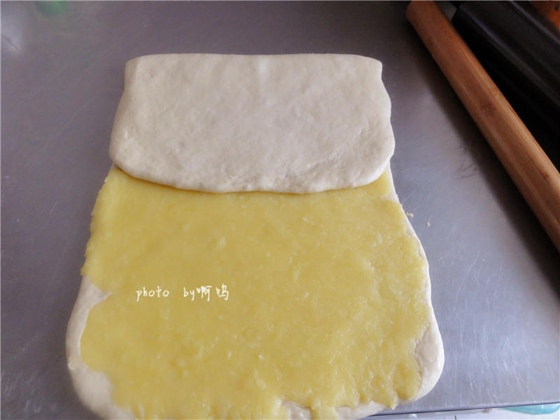 奶黃麪包條（湯種法）的做法 步骤18