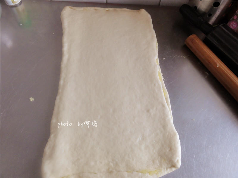 奶黃麪包條（湯種法）的做法 步骤20