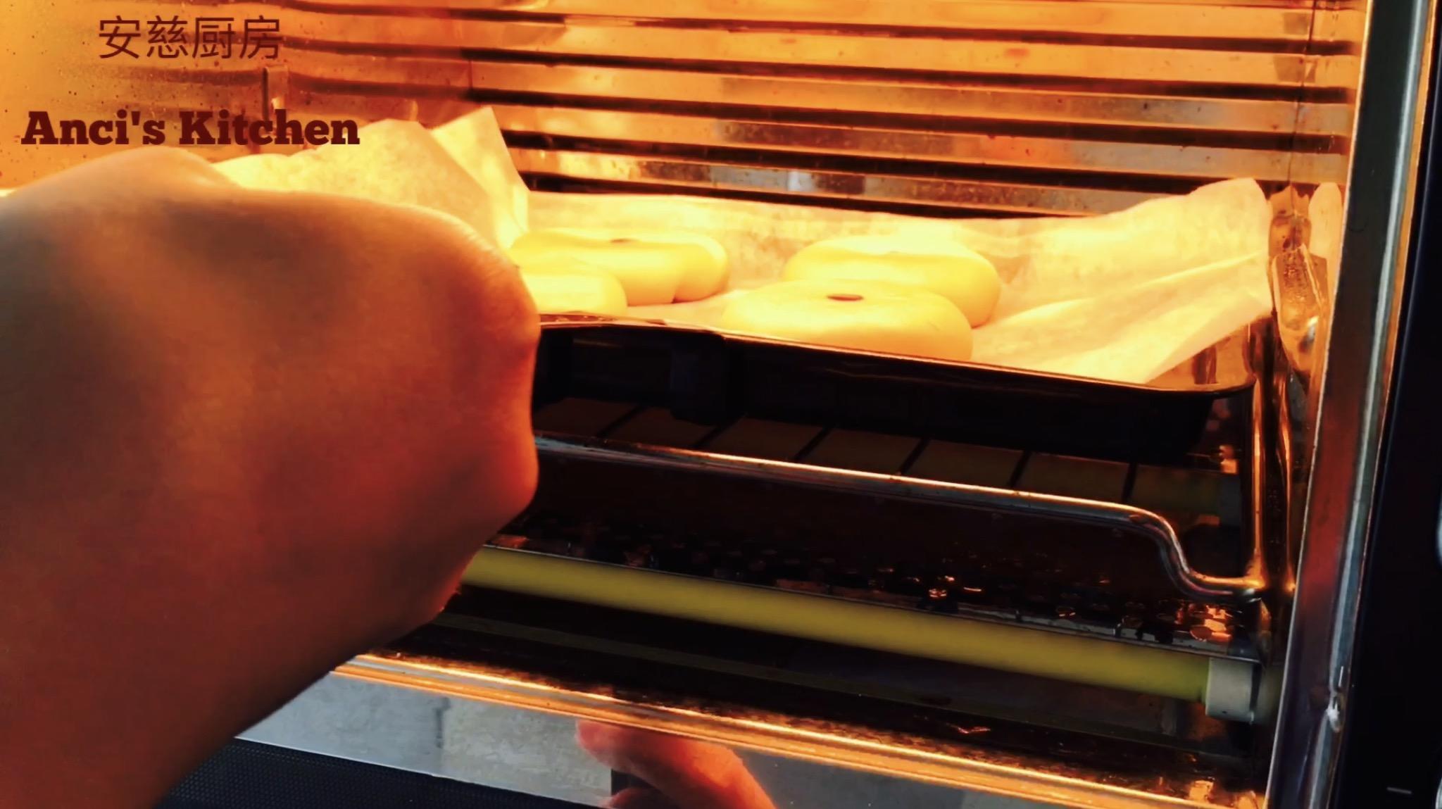酥皮月餅-芝麻桂花餡（附視訊菜譜）的做法 步骤7