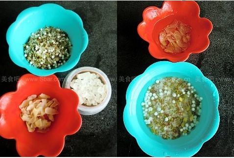 百合綠豆粥(防暑降溫養生粥)的做法 步骤1