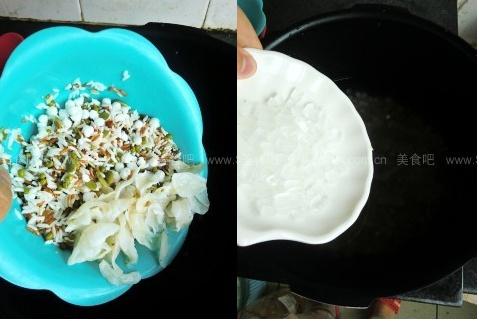 百合綠豆粥(防暑降溫養生粥)的做法 步骤2