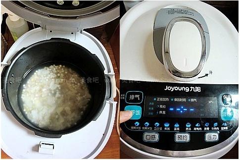 百合綠豆粥(防暑降溫養生粥)的做法 步骤3