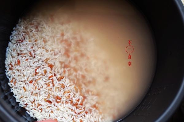 芒果糯米飯（紅米版）的做法 步骤2