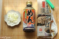 日式蕎麥涼麪「ザル蕎麥」的做法 步骤1