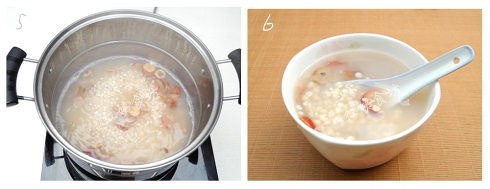 山楂高粱米粥的做法 步骤3