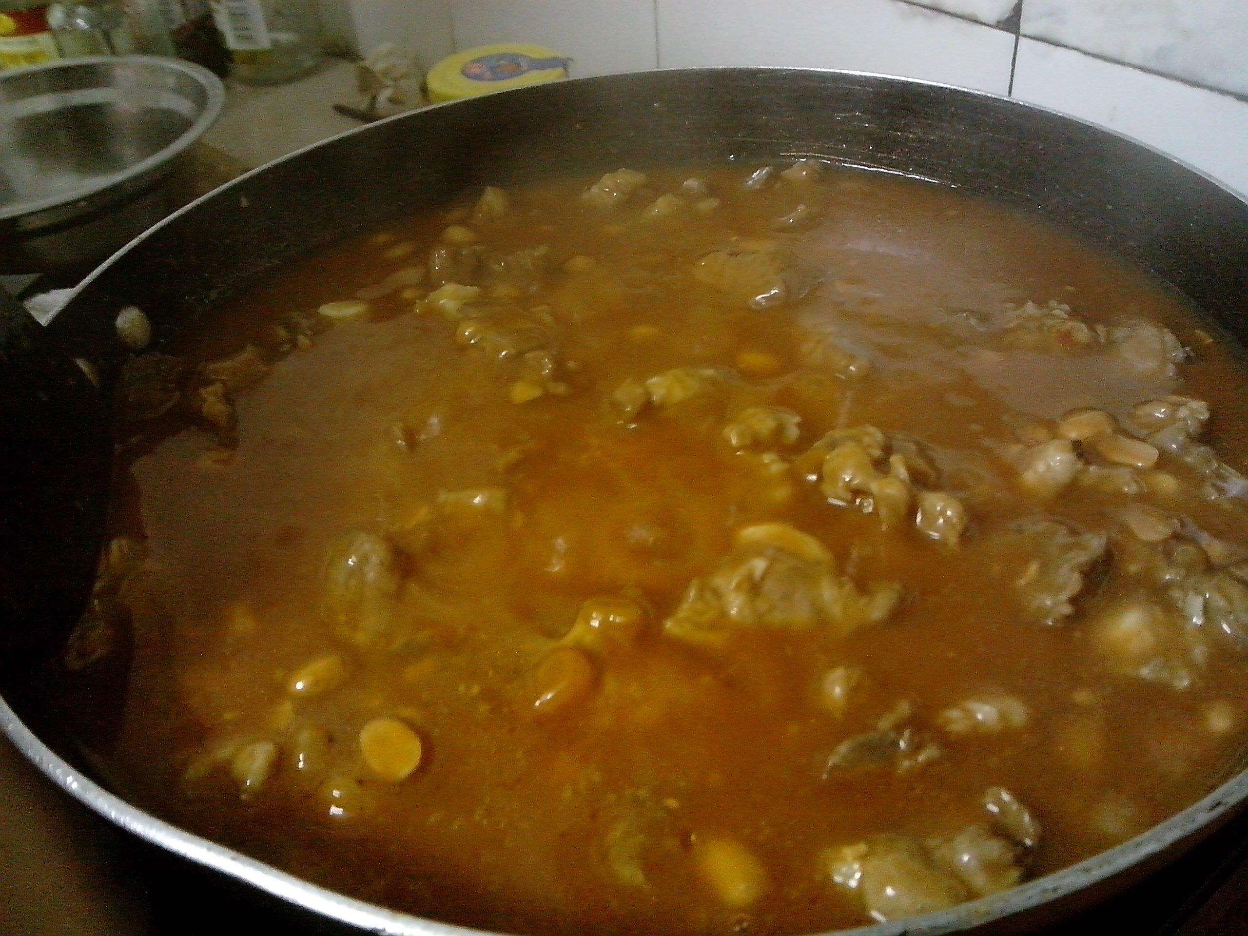 茄汁黃豆排骨飯的做法 步骤9
