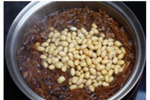 黃豆炒鹹菜的做法 步骤10