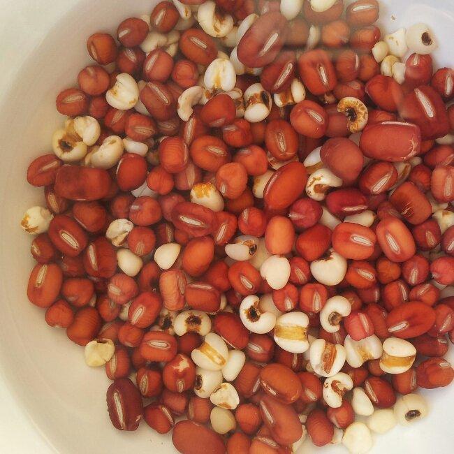 紅豆薏米豆漿的做法 步骤1