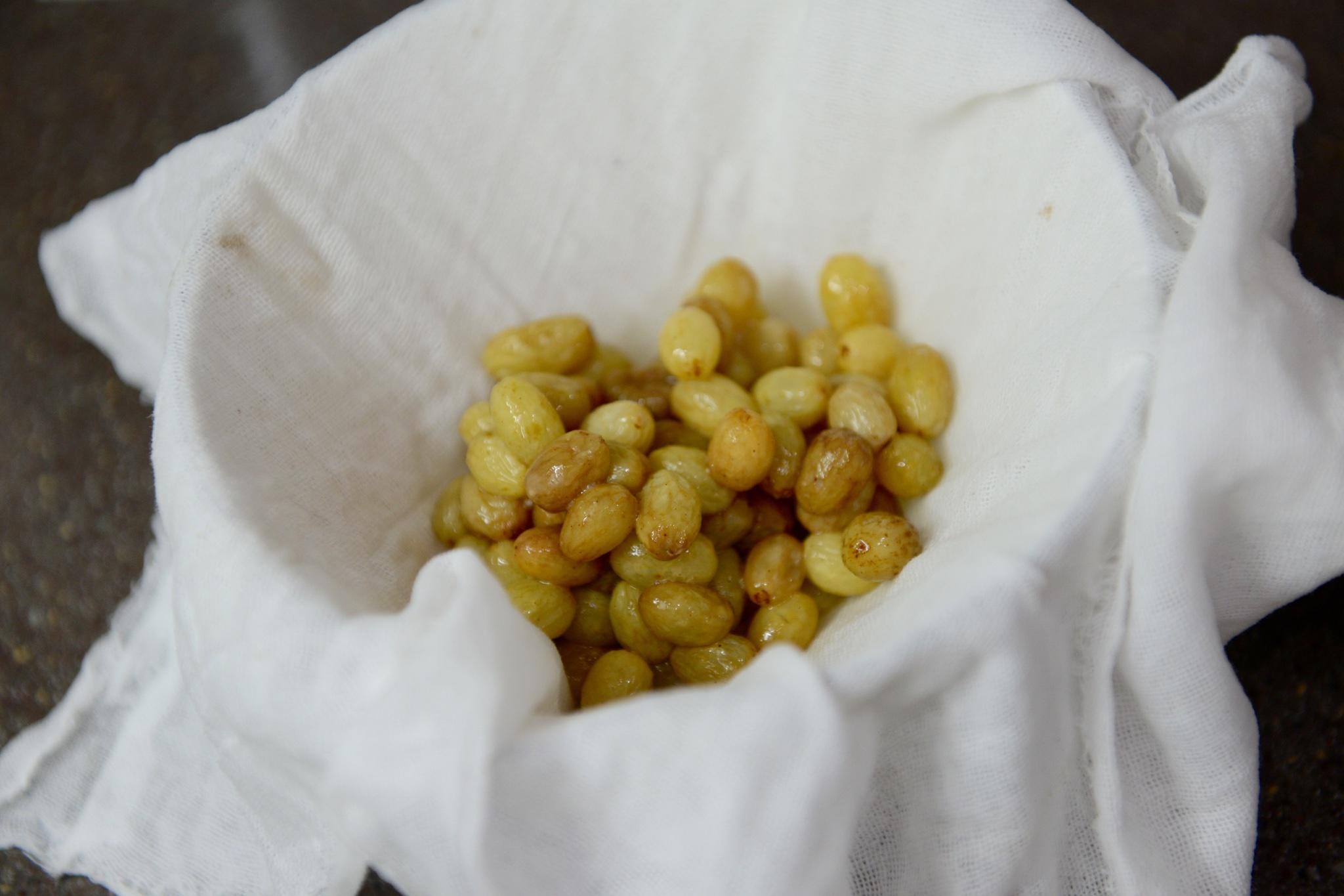 《割口發燒友的麪包》—— 綠葡萄乾自制酵母的做法 步骤4