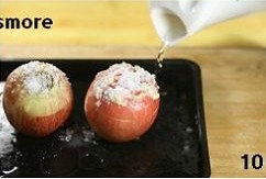 烤蘋果(葡萄乾餡配白蘭地澆汁)的做法 步骤10