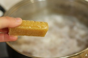 酒釀蜜豆年糕湯的做法 步骤5