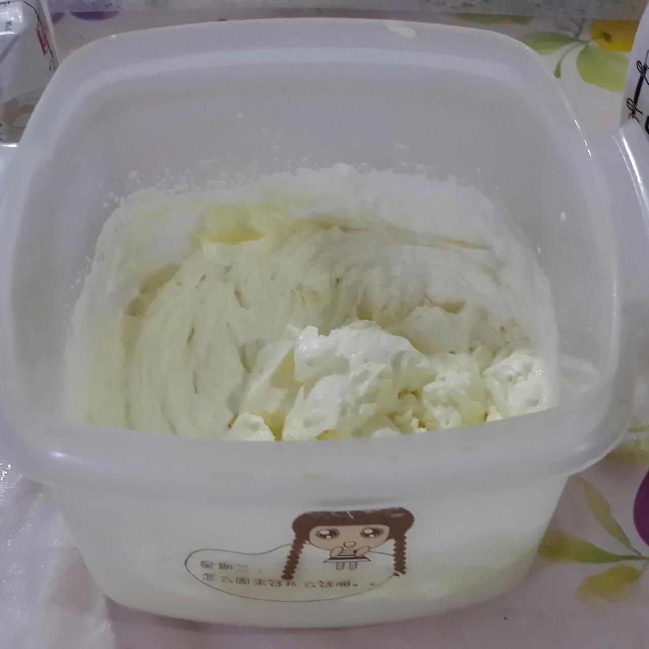 無須攪拌的哈根達斯酸奶蜜豆冰淇淋的做法 步骤4