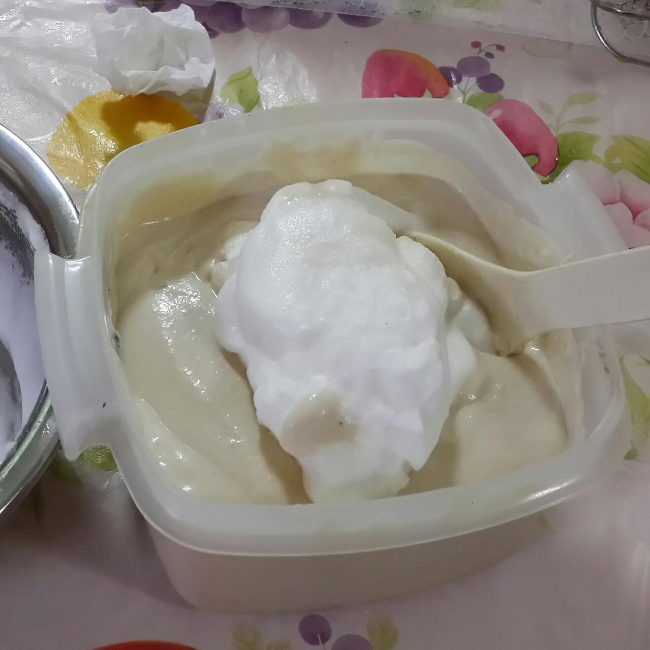 無須攪拌的哈根達斯酸奶蜜豆冰淇淋的做法 步骤9