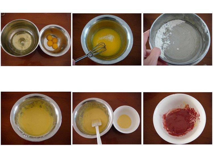 彩繪草莓奶油蛋糕卷的做法 步骤6