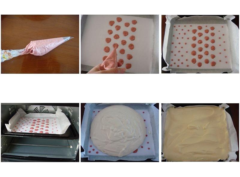 彩繪草莓奶油蛋糕卷的做法 步骤17