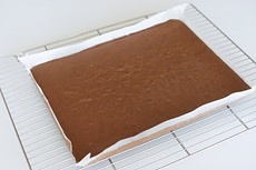 超簡單·巧克力蛋糕卷的做法 步骤5
