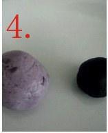紫薯黑芝麻餅的做法 步骤4