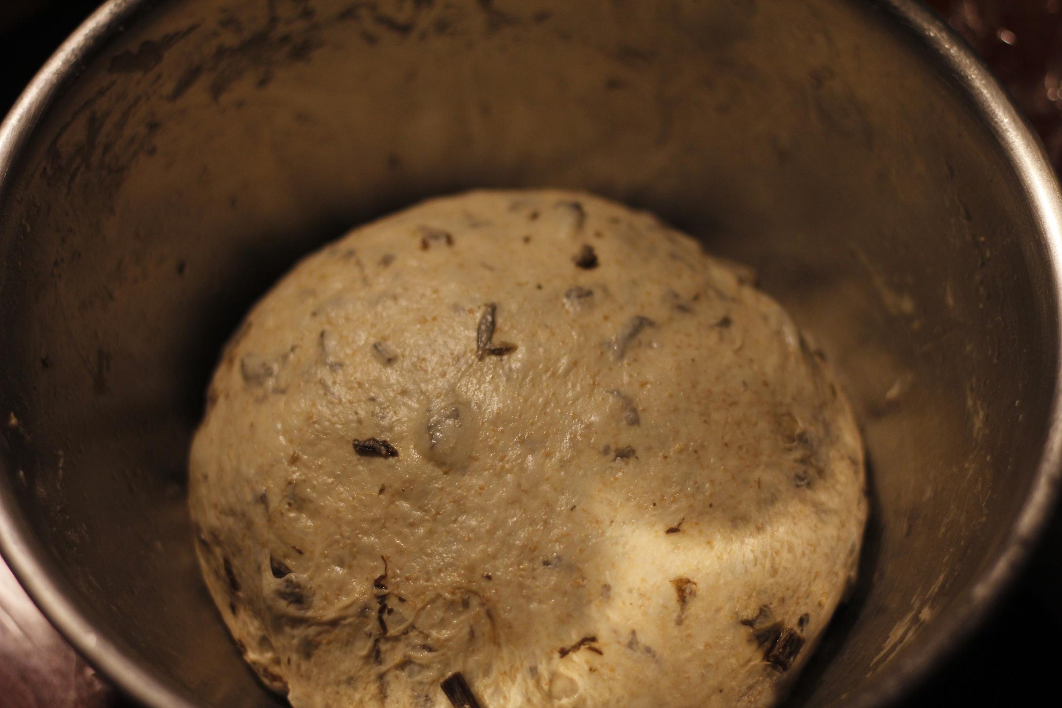 天然酵種梅乾菜歐包——Hauswirt/海氏HO-40C烤箱試用的做法 步骤7