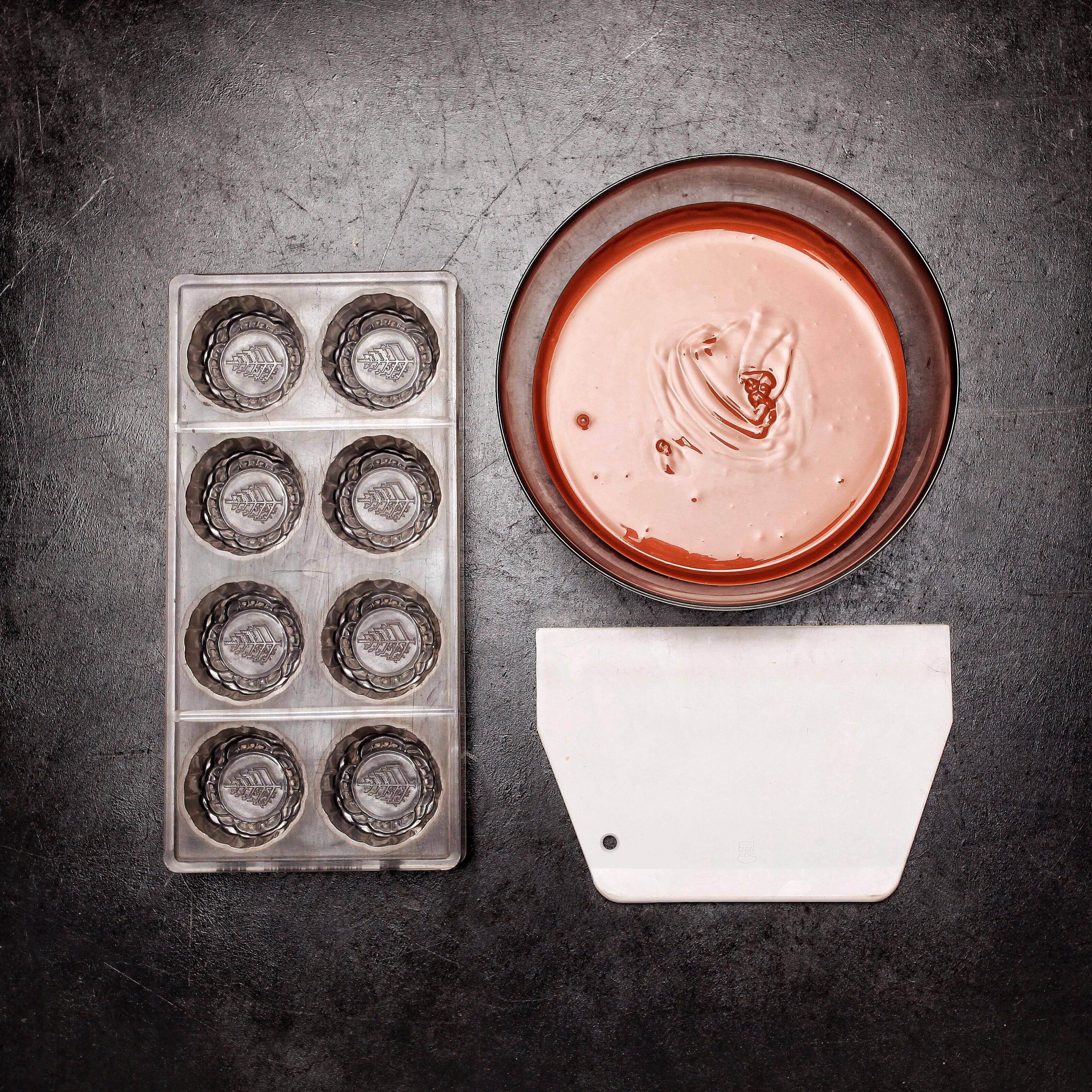 鸚鵡廚房｜樹莓抹茶巧克力月餅的做法 步骤4