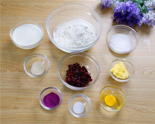 奶香濃郁紫薯麪包的做法的做法 步骤1