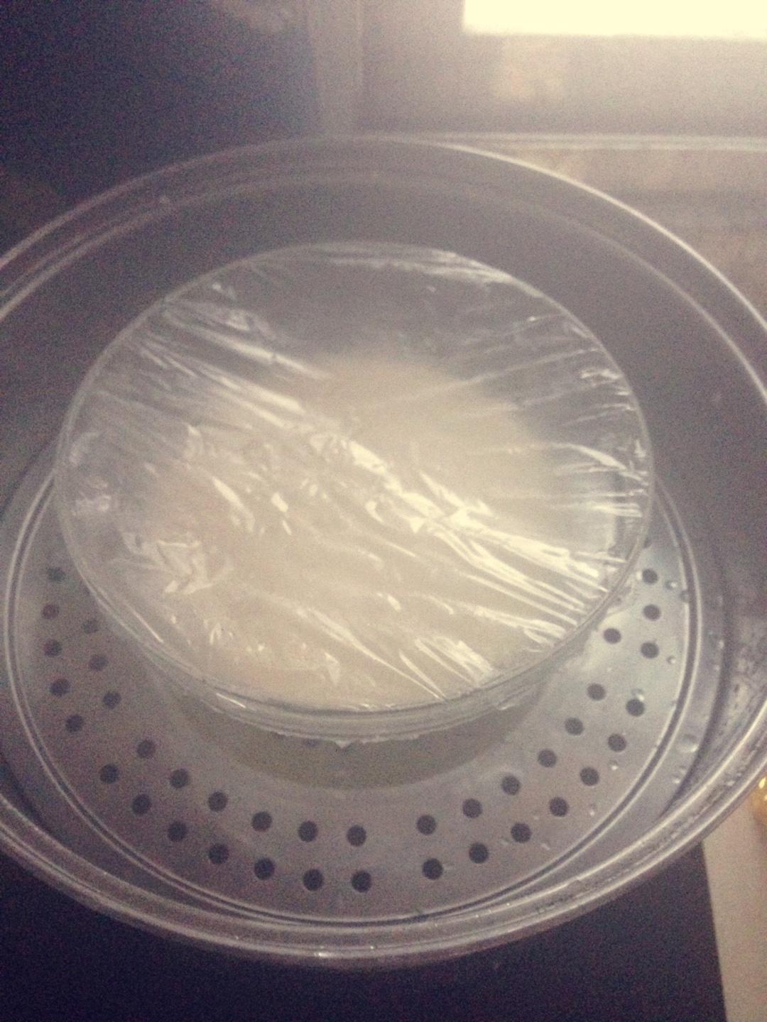 蒸冰皮月餅的做法 步骤8