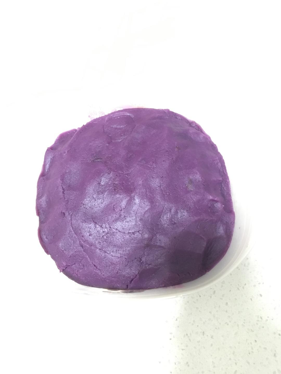廣式紫薯月餅（20個）的做法 步骤2