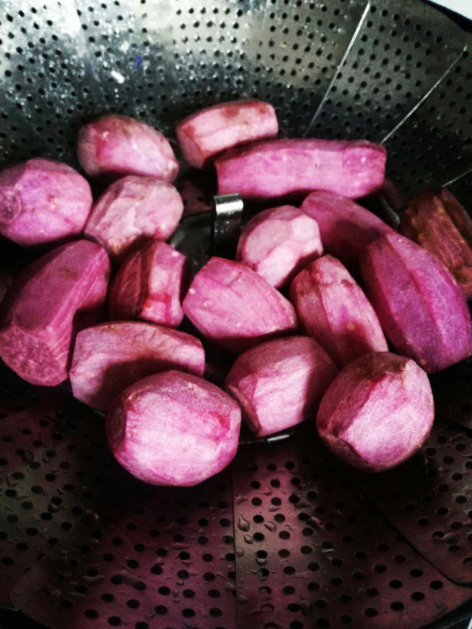 紫薯餡料的做法 步骤1
