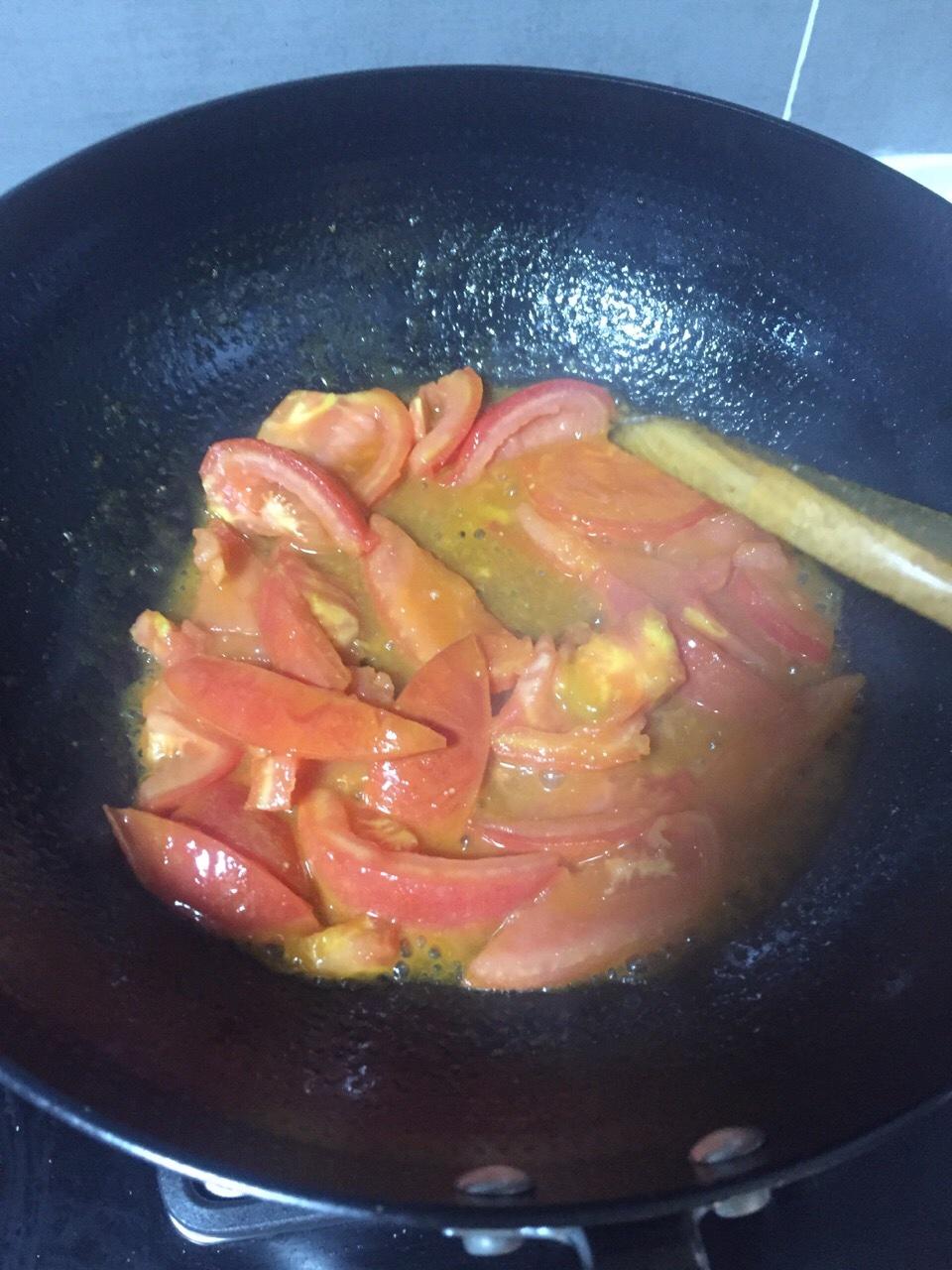 開胃西紅柿面的做法 步骤2