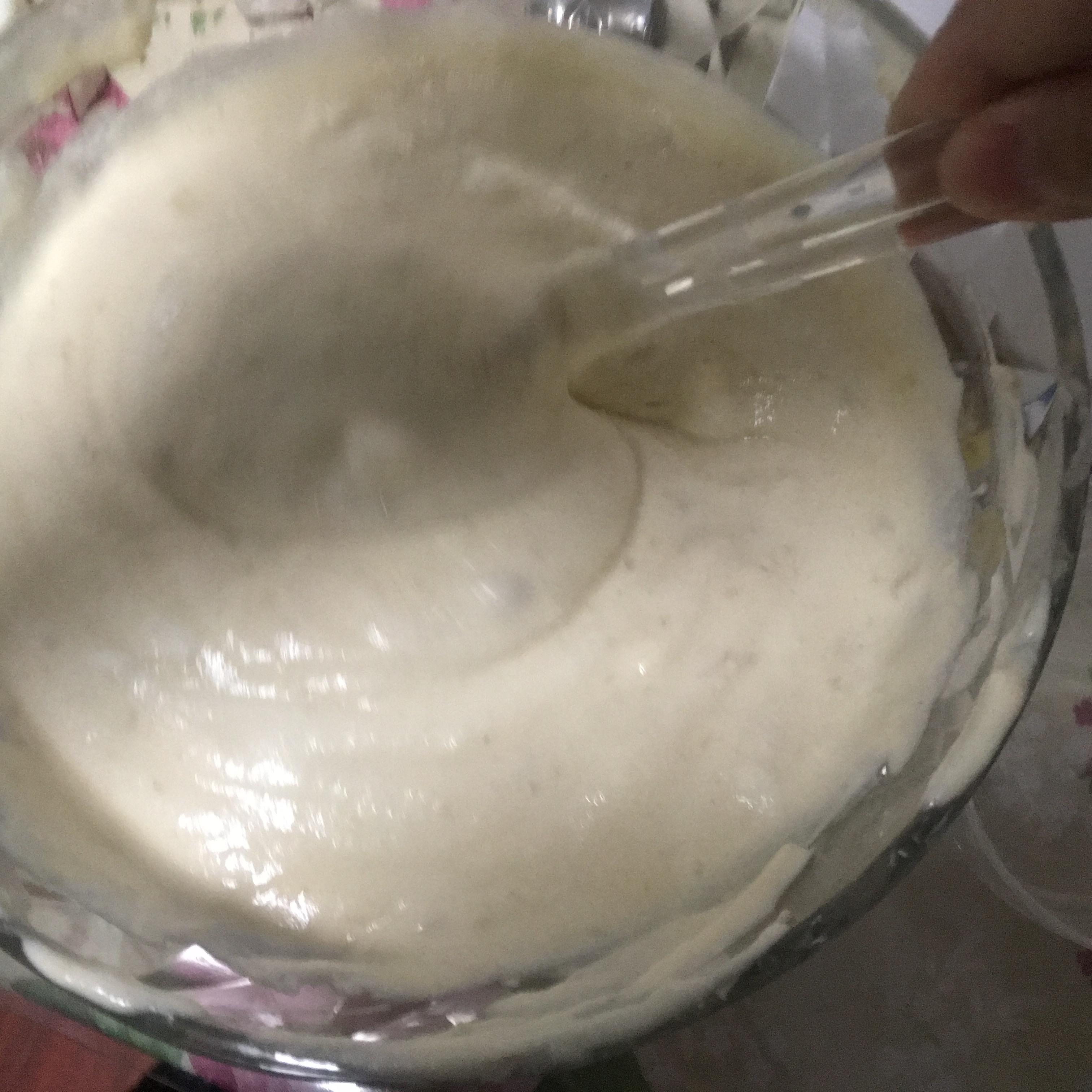 鬆軟無油無新增酸奶香蕉蛋糕的做法 步骤7