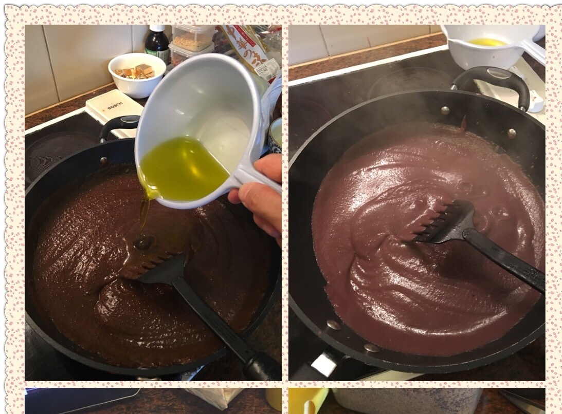 紅豆沙月餅+帶豆沙餡、糕粉、梘水的做法（詳細圖解步驟）的做法 步骤4