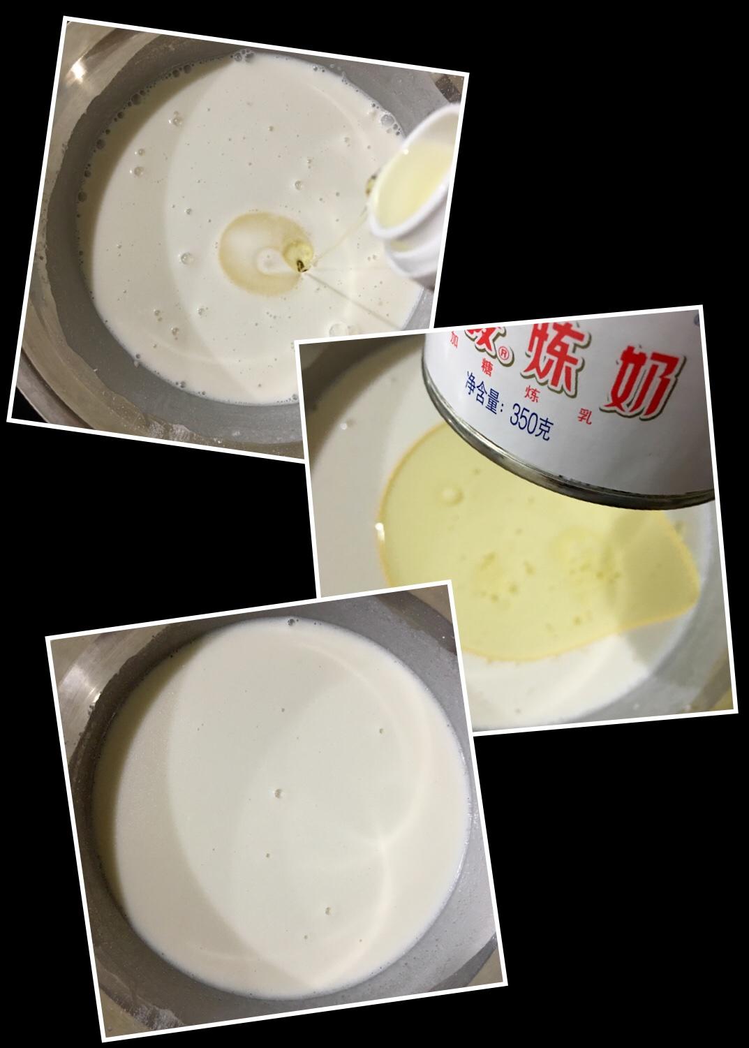 抹茶蓮蓉蛋黃冰皮月餅的做法 步骤3