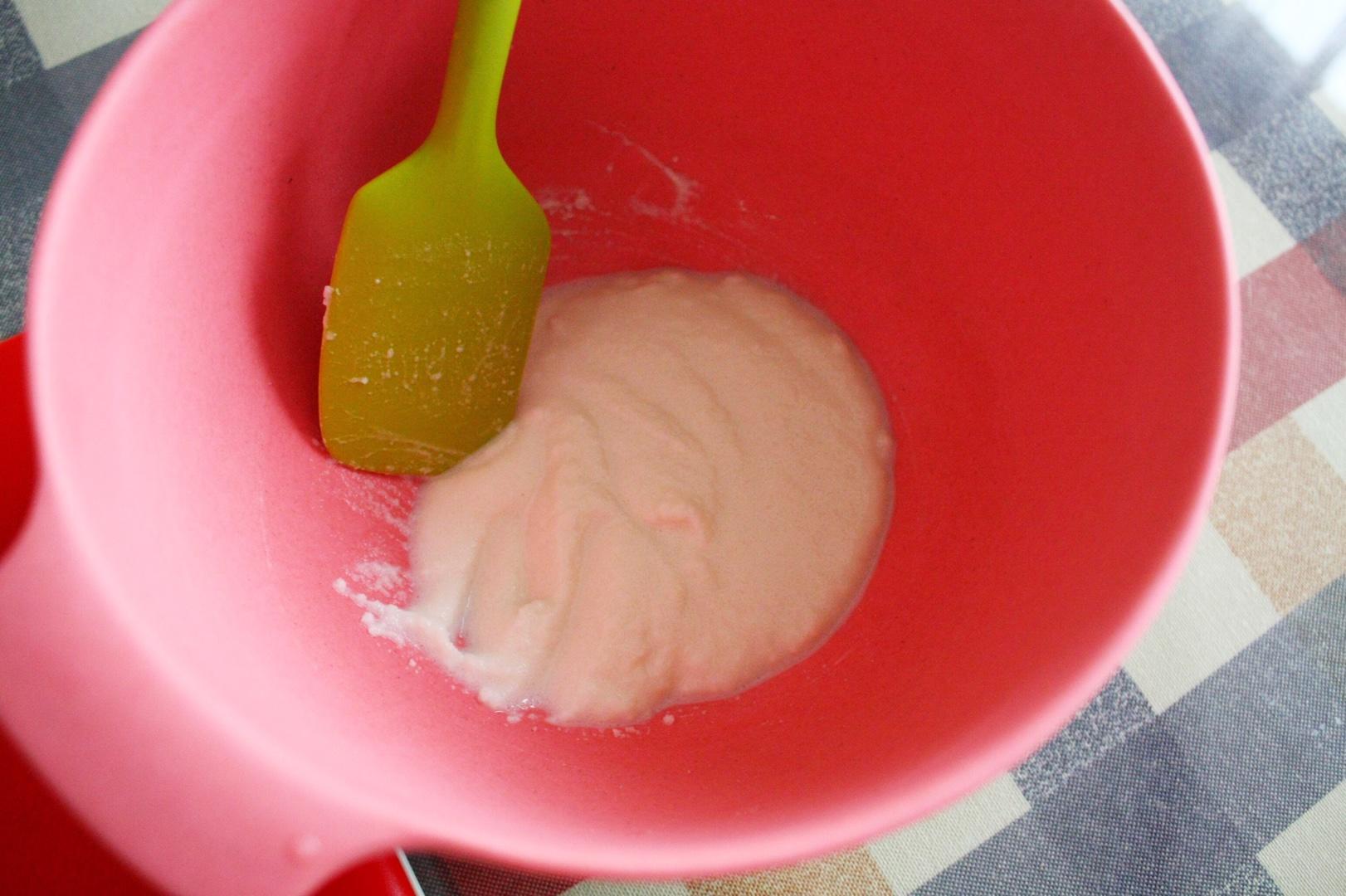 寶寶輔食：濃濃奶香紫薯米糕的做法 步骤3