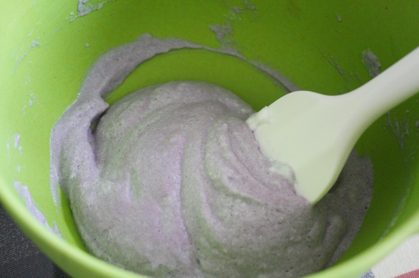寶寶輔食：濃濃奶香紫薯米糕的做法 步骤9