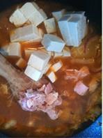 辣白菜金槍魚豆腐湯的做法 步骤5