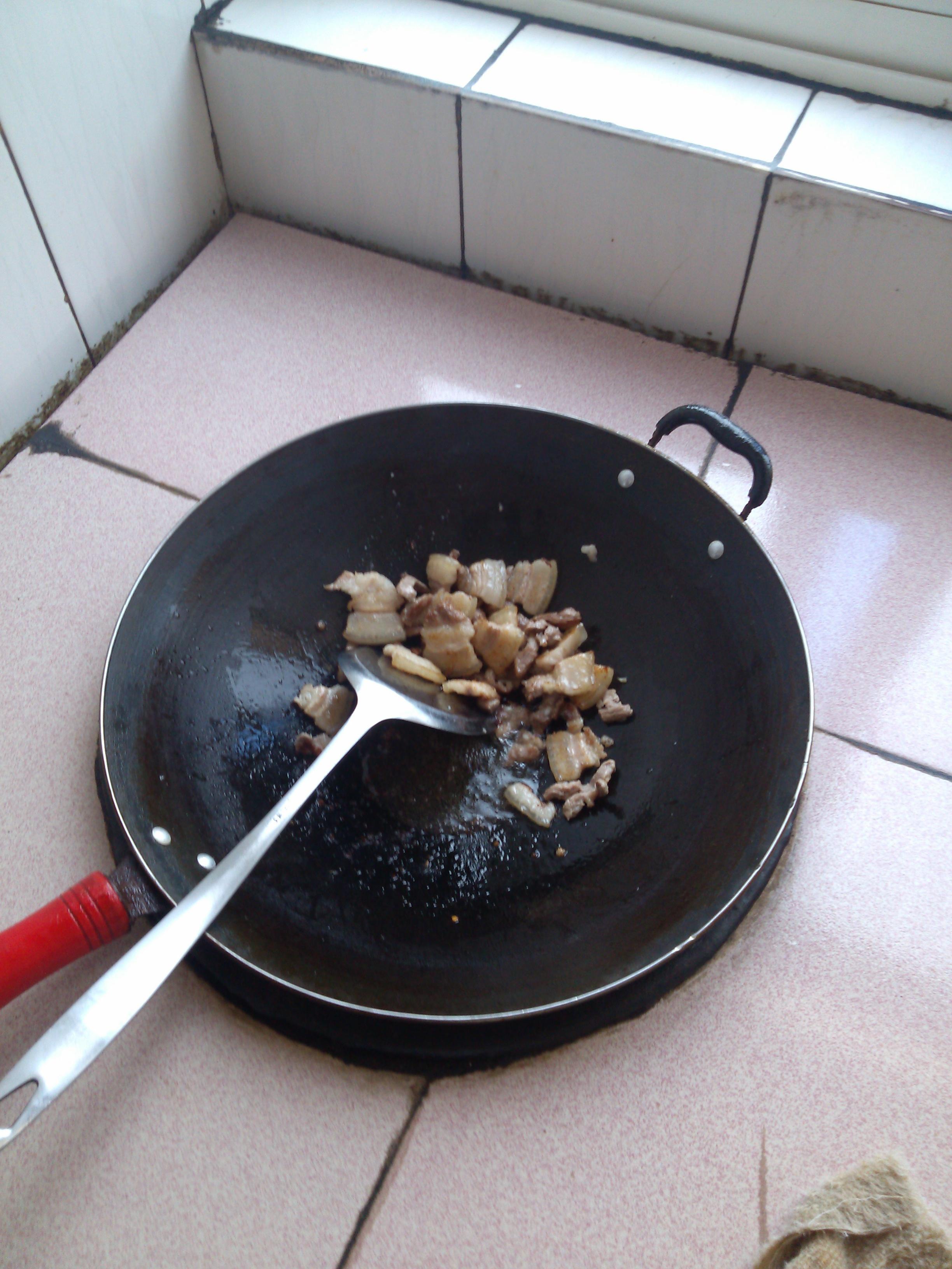 筍乾小炒肉的做法 步骤3