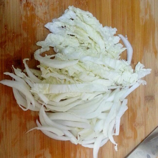 白菜魚丸面的做法 步骤1