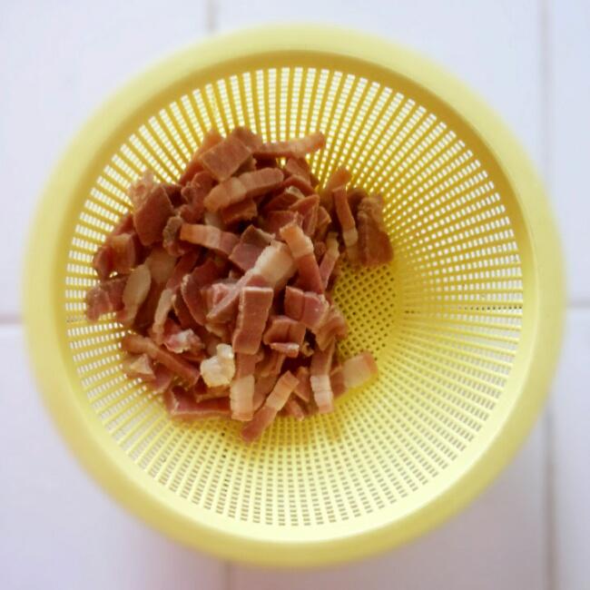 香菇鹹肉青菜飯的做法 步骤2