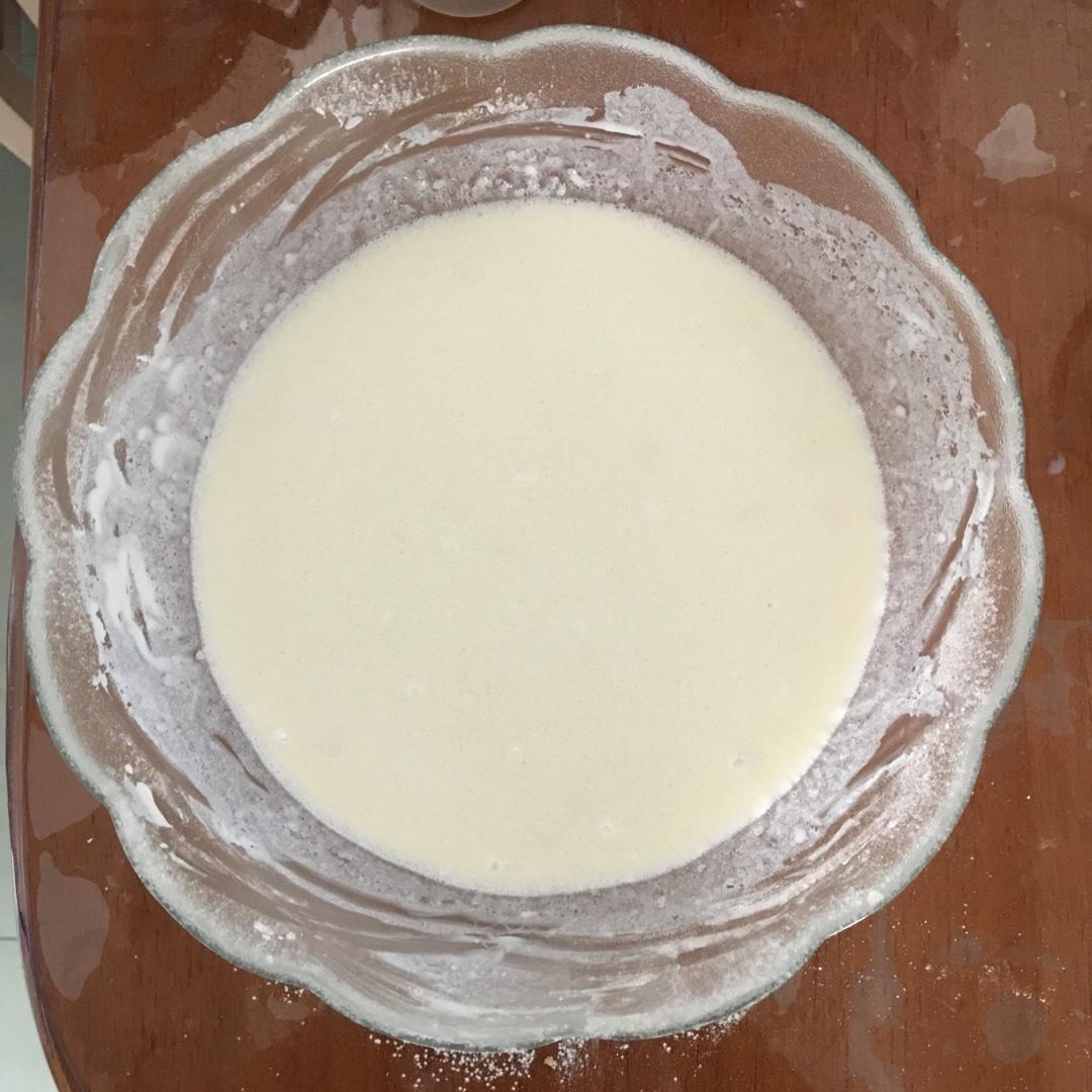 自制的奶黃餡餅皮月餅的做法 步骤5