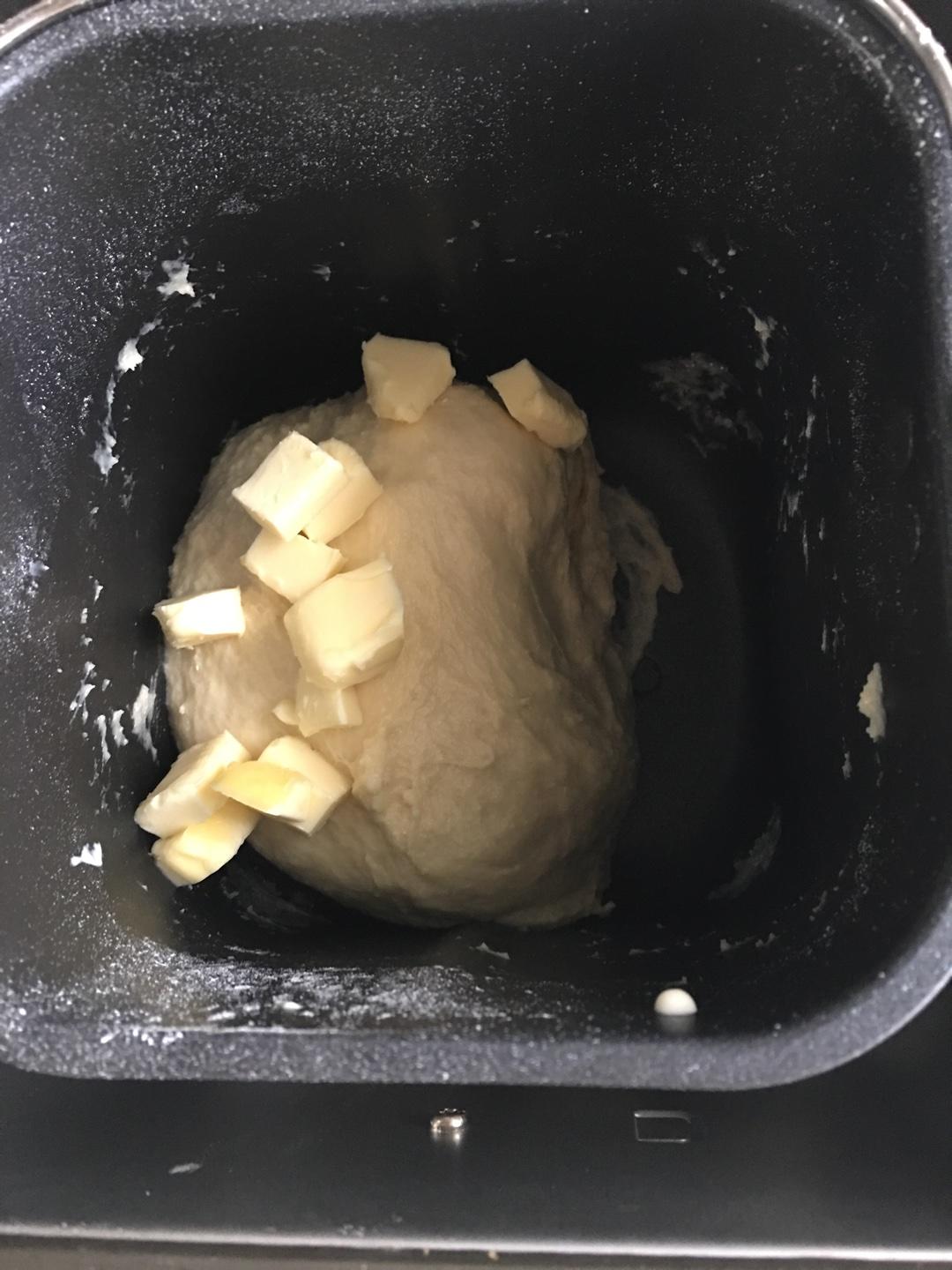 麪包機版椰蓉麪包（廚房小白零失誤）的做法 步骤4