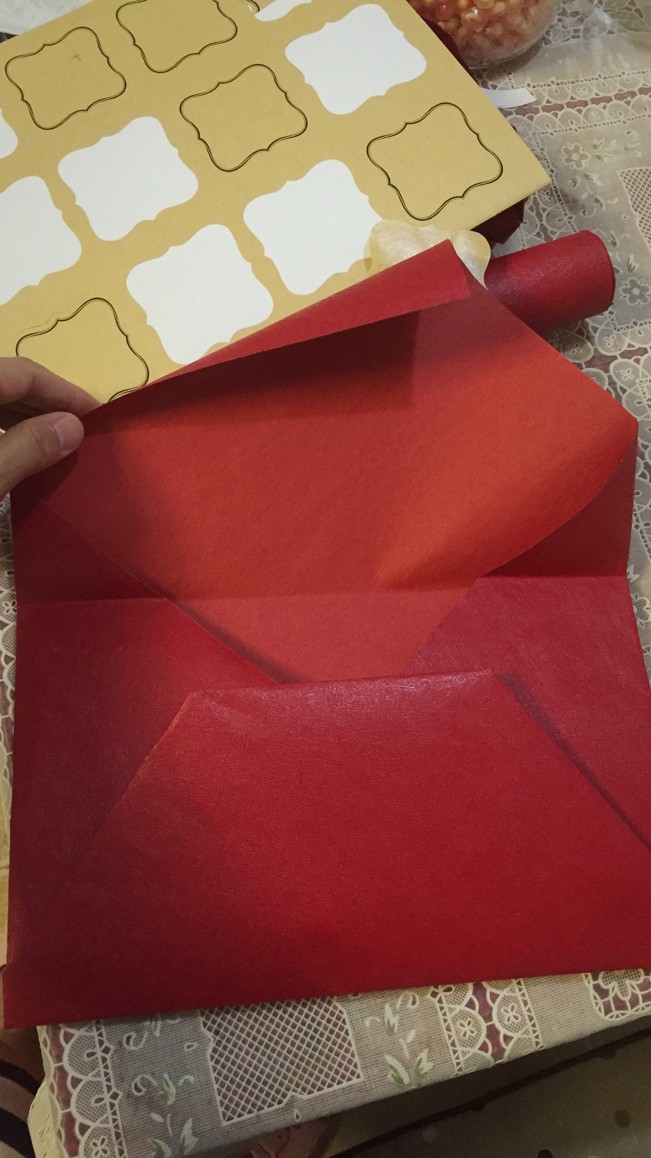 餅乾信封創意包裝的做法 步骤1
