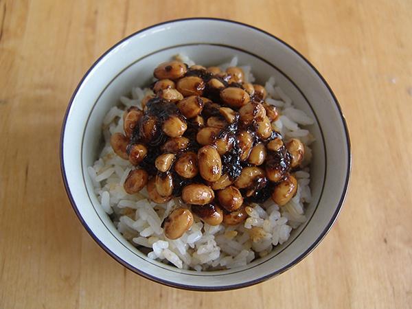 海苔納豆配糙米飯的做法 步骤3