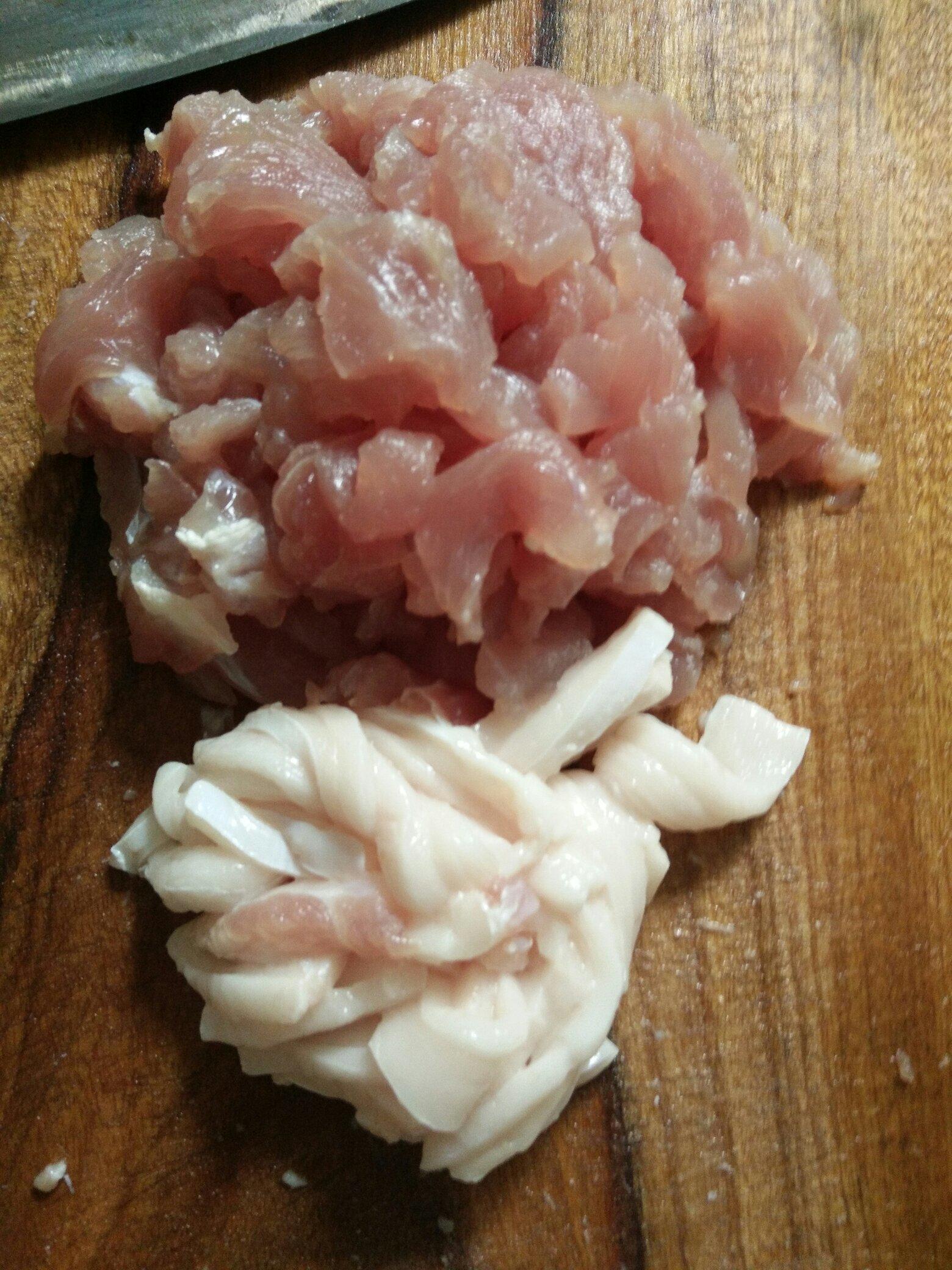 祕製金針菇豬肉餃子的做法 步骤4