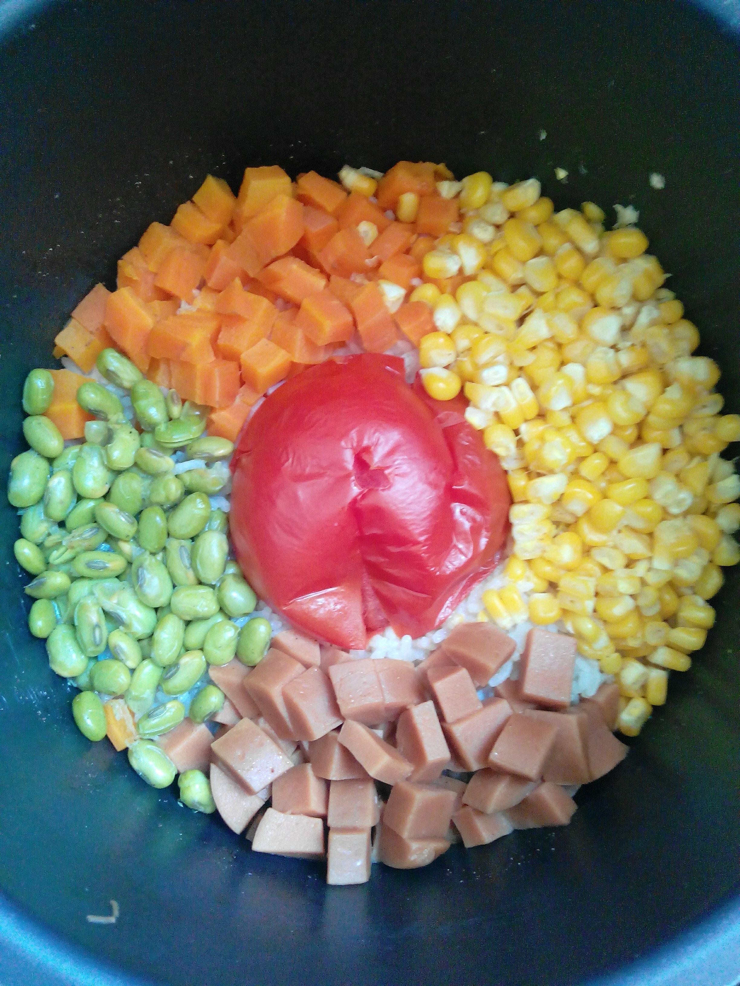 一隻番茄飯的做法 步骤4