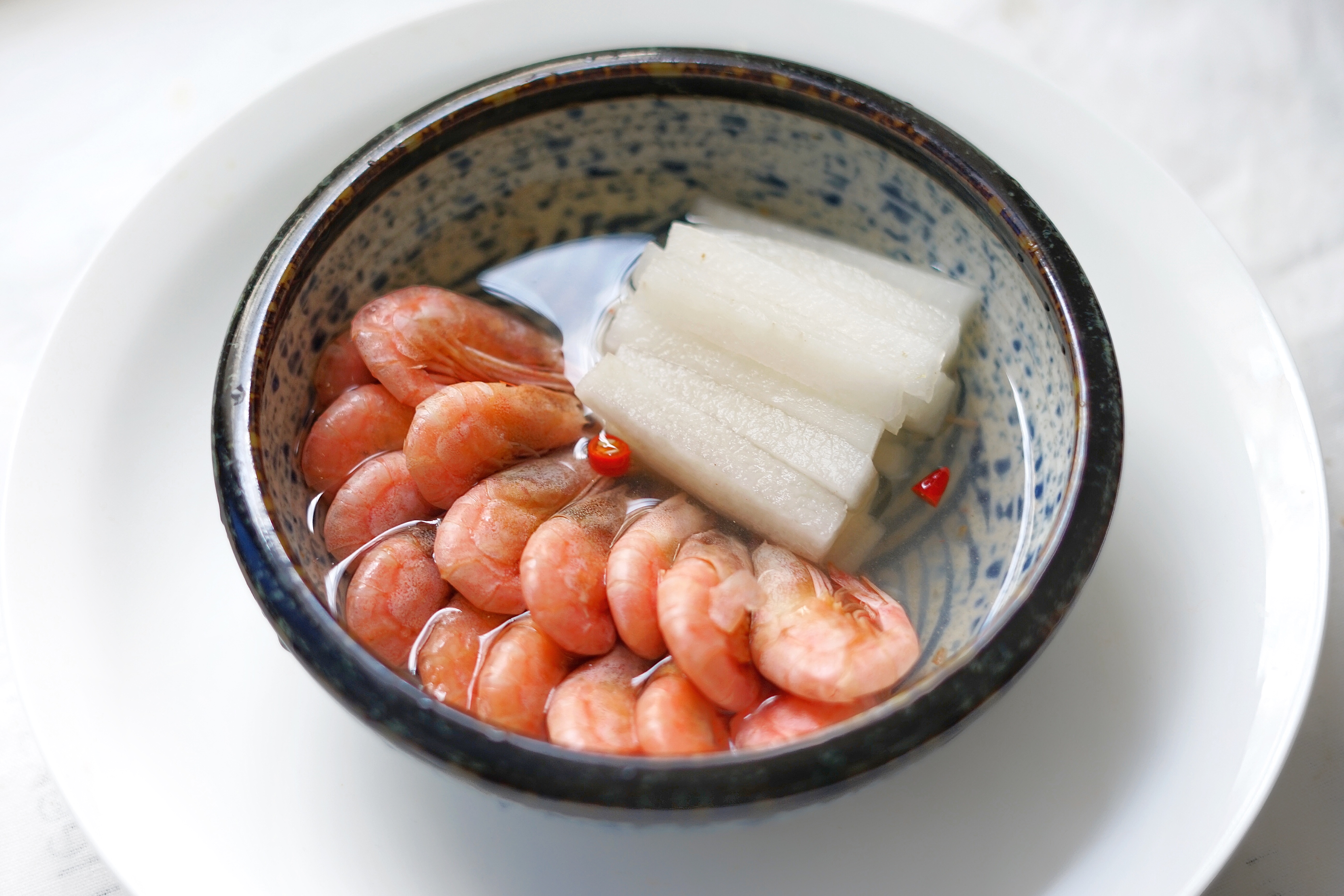 醋泡蘿蔔北極甜蝦的做法 步骤15