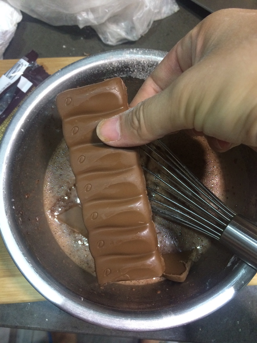 巧克力餡(冰皮月餅）的做法 步骤4