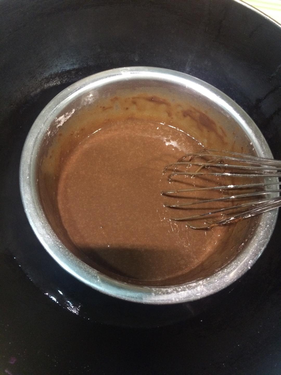 巧克力餡(冰皮月餅）的做法 步骤5