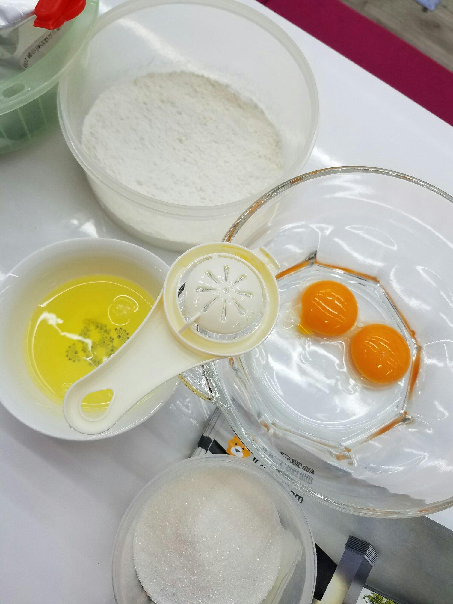 完美不浪費食材的蛋黃元和椰子球的做法 步骤1